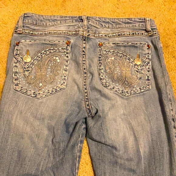 Women's Rock 47 by Wrangler Jeans - 9/10 x 32 - Picture 1 of 6